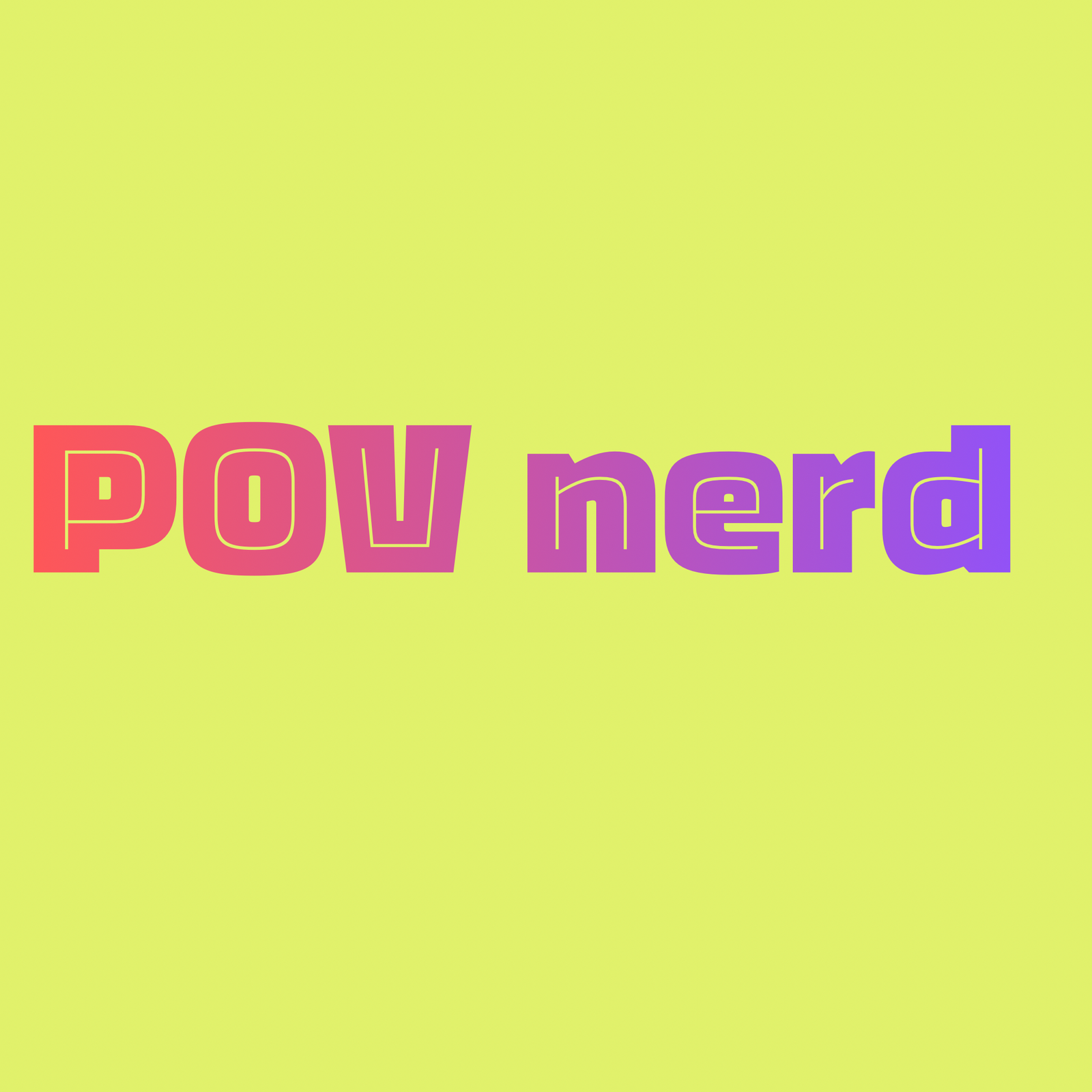 PONTO DE VISTA NERD